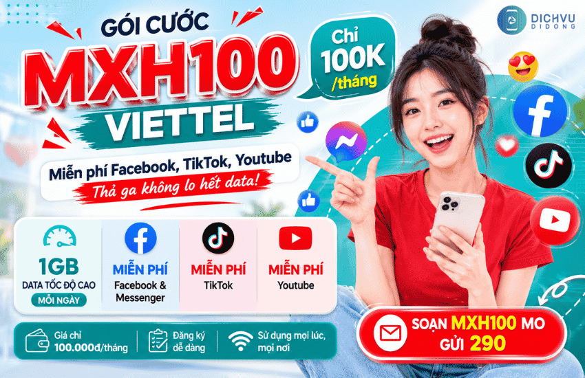 goi cuoc mxh100 viettel