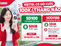 goi cuoc viettel 100k 1 thang