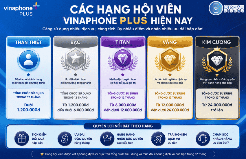 hang hoi vien vinaphone plus