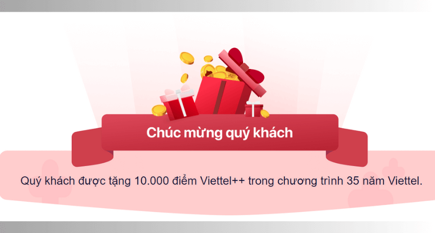 cach nhan 10000 diem cua viettel