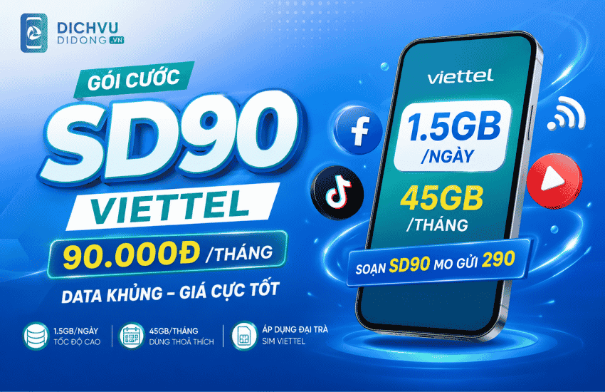 goi cuoc sd90 viettel