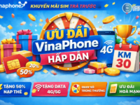 khuyen mai nap the tra truoc vinaphone