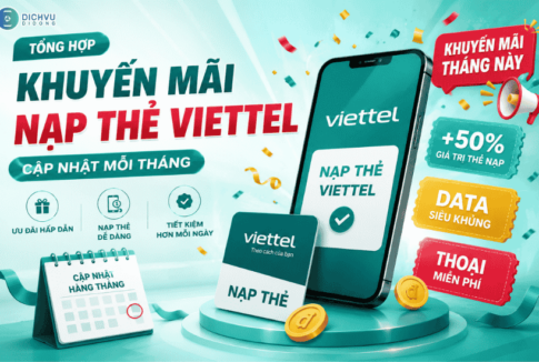 khuyen mai viettel nap the tra truoc