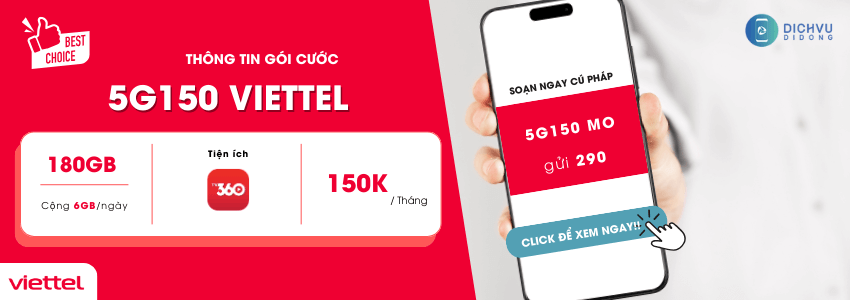 goi 5g150 viettel