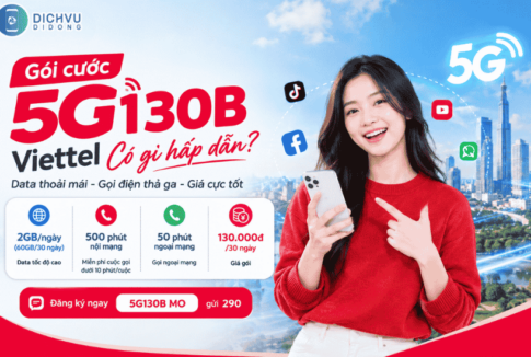 goi cuoc 5g130b viettel